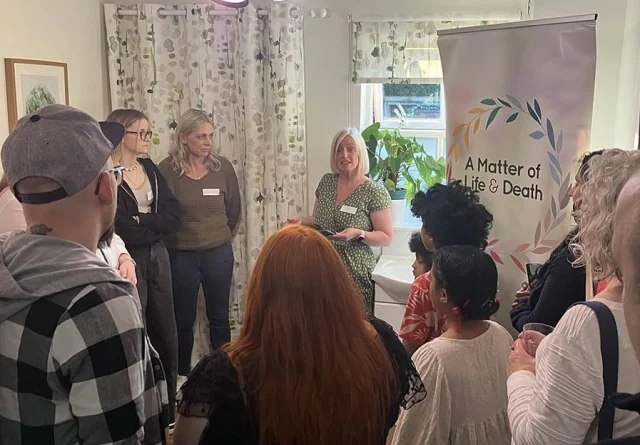 We’re looking forward to greeting our guests tonight at our “Meet the undertakers” open evening .

This is the 3rd year running we’ve done this and each year we fill all the spaces, showing just how much people want to talk about and understand what happens when we die.

As we’ve had more people ask for a space than we can manage we’re thinking of running another evening soon. Let us know if you’d like us to add you to our list.

#dyingmattersweek #dyingmattersawarenessweek #funerals #birmingham #griefawareness